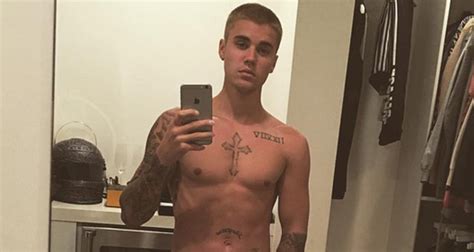 Justin Bieber Holds His Crotch Wears Just His Underwear In New