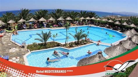 Hotel Mediterraneo Hersonissos Crete Greece Youtube