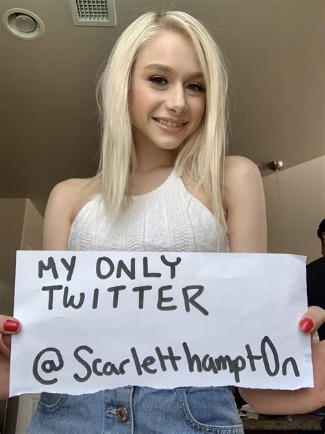 Tw Pornstars 1 Pic Scarlett Hampton Twitter Hey Everyone This Is