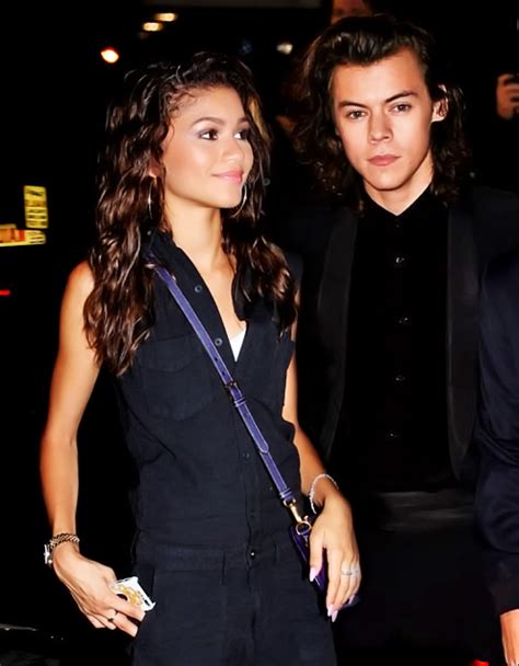 Hd wallpapers and background images. Harry Styles and Zendaya // 0.3 by CherryBasska on DeviantArt