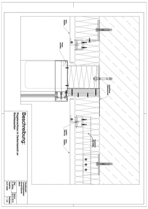Grundriss glasdach planer architektur zeichnungen altbau anbau pfosten riegel fassade fassadenschnitt architektur diagramme architektur. D-01-0026 Riegelanschluss im Deckenbereich an ...