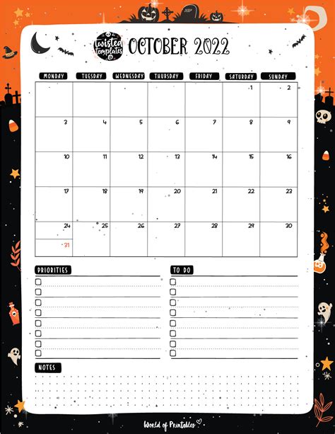 Witchy Calendar 2023 World Of Printables