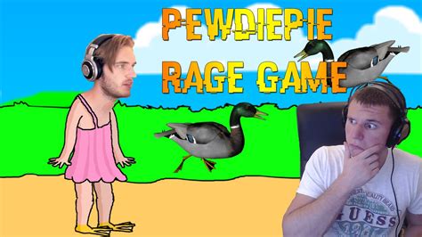 Pewdiepie Is Secretly A Duck Pewduckpie Rage Game Youtube