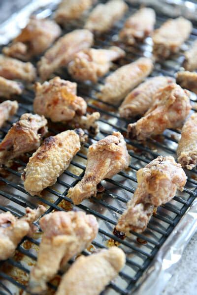Combine the salt, pepper, garlic powder, paprika, and baking powder in a small bowl. Crispy Oven Baked Chicken Wings - Our Best Bites