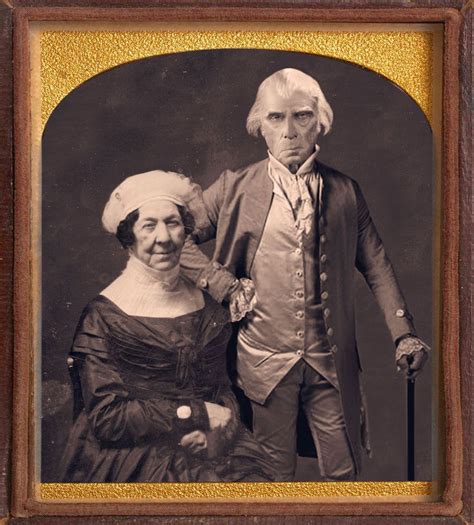 Lost Daguerreotype Photograph Of James Madison And Dolley Madison