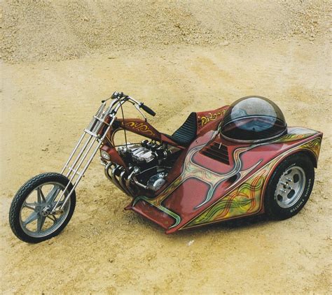 Zz Chop Mad Max Sidehack Motorcycle Trike Mad Max