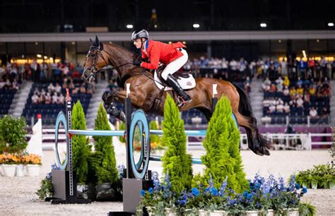Us Eventing Team Show Jumping Finishes At Tokyo Olympics