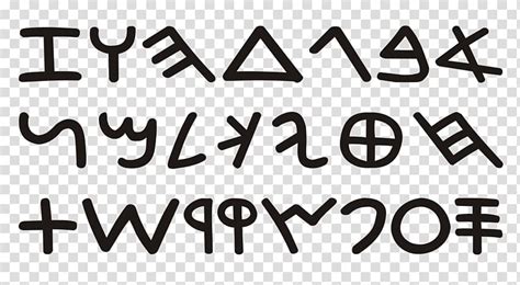 Phoenician Alphabet Pyrgi Tablets Alphabets Transparent Background Png Clipart Hiclipart
