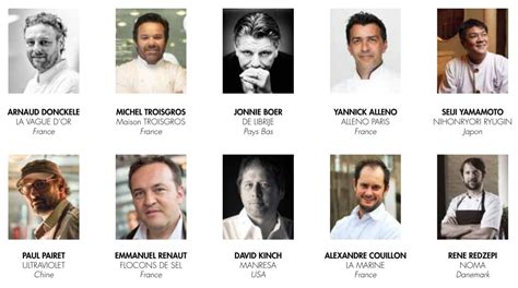I 100 Migliori Chef Del Mondo Tutti Gli Italiani In Lista