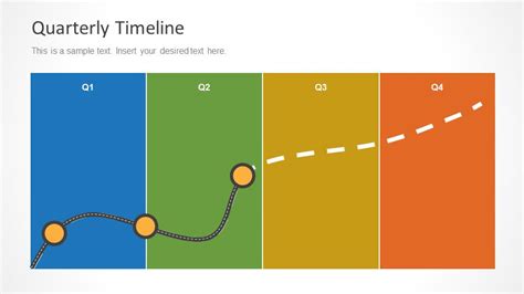 Quarterly Timeline Template For Powerpoint Slidemodel