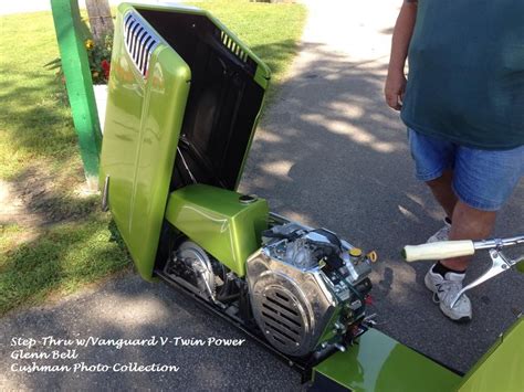 Fewer parts that add up to more. Step-Thru w/Vanguard V-Twin Power | Trike, Bike, Scooter
