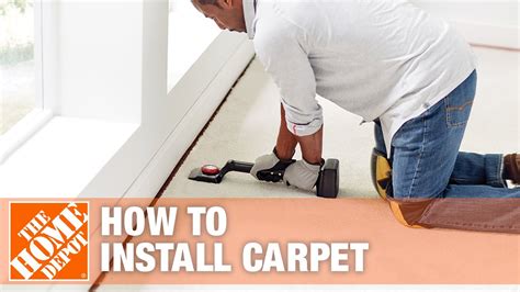 How To Install Carpet The Home Depot Youtube