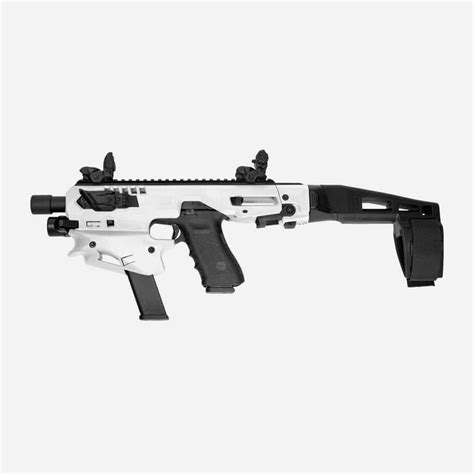It allows you to shoot inexpensive.22 long rifle ammunition so that you can shoot longer and more often. MCK Micro Conversion Kit | Glock Carbine for Glock 17, 19 ...