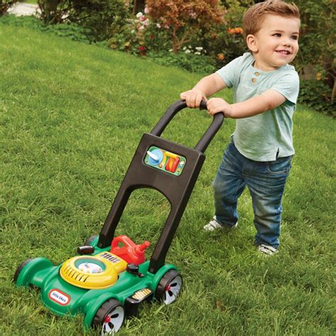 Kids Push Toy Mower With Popping Beads Gas N Go Mower