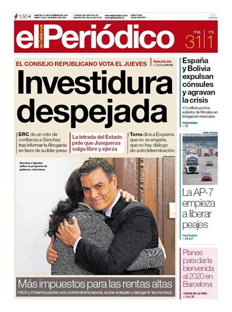 Prensa hoy Portadas de los periódicos del 22 de enero del 2020 Hot