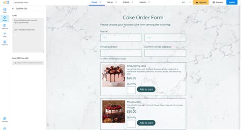 Help How To Style Forms With Css 123formbuilder