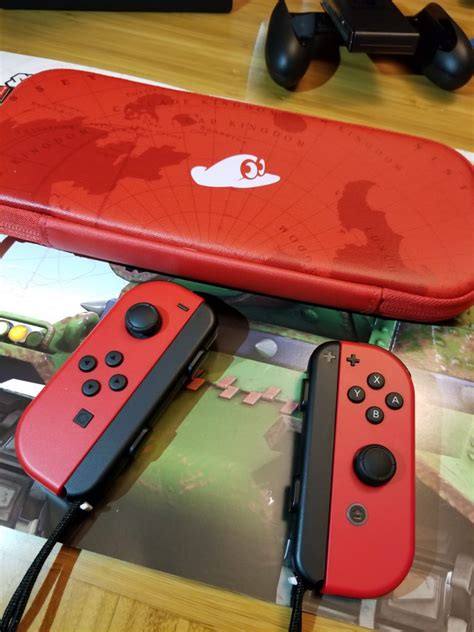 Nintendo Switch Super Mario Odyssey Bundle Edition Unboxing G Style
