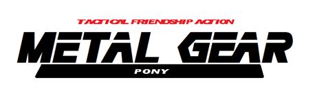 Story Metal Gear Pony Equestriadaily
