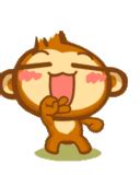 Happy Monkey Dance Keep Smiling Icon Fanpop