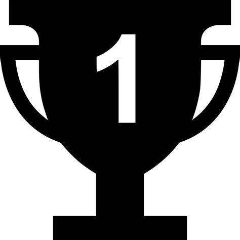 Trophy Number One Svg Png Icon Free Download 534315 Onlinewebfontscom