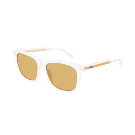 men s rectangular sunglasses white gucci touch of modern