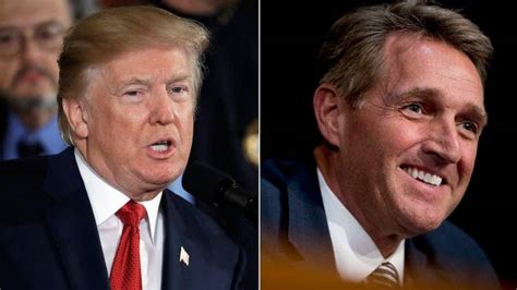 trump reignites feud with flake predicts he ll vote no on tax cuts fox news