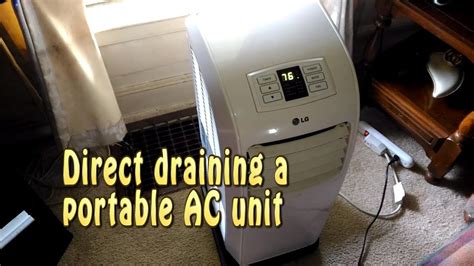 Lg Portable Air Conditioner Drain Hose : LG LP0815WNR: 8,000 BTU