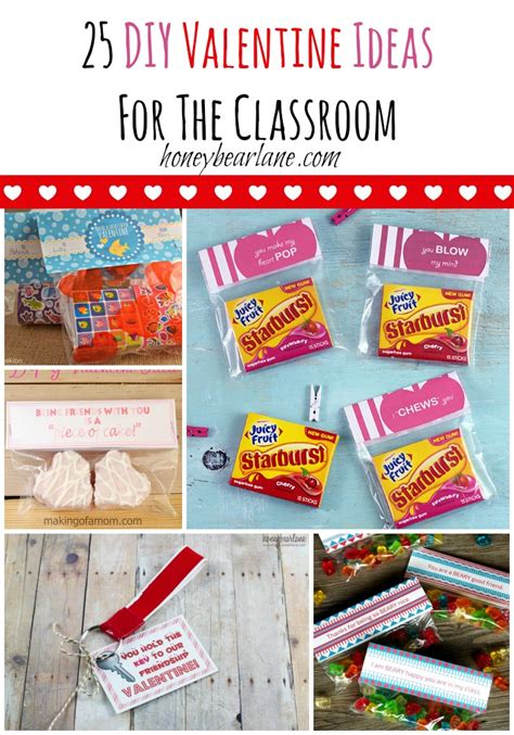 25 Diy Valentine Ideas For The Classroom Honeybear Lane