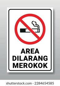 Simbol Area Dilarang Merokok Tanda Larangan Shutterstock