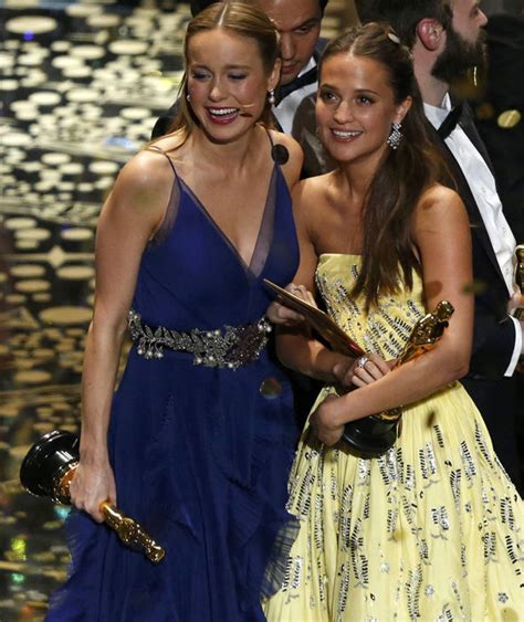 Alicia Vikander R Winner For Best Supporting Actress For Her Role In