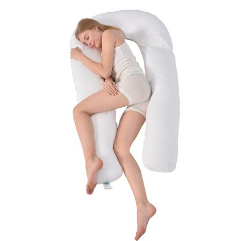 Comfort u total body support pillow/choosing body pillows is more than just looking at the price, it also entails focusing on features like material, size, comfort, design, and brand reputation. Total Body Pillow, IFanze U Shaped Pregnancy Cushion Full ...