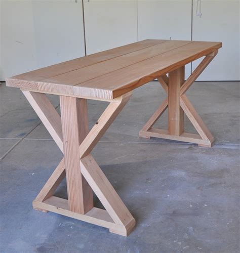 Making a diy dining table from reclaimed wood, which can be sourced from old fences, barns, decks, boxes, or even pallets, is easy on the environment and usually easier on your wallet too. X Base Table: Start to Finish | Centsational Style