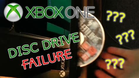 Xbox One Hardware Disc Drive Failure Youtube