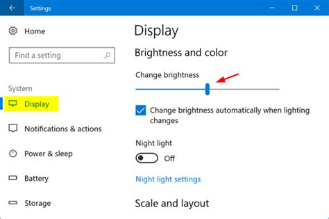 How To Adjust Screen Brightness In Windows 10 Follow The Guide