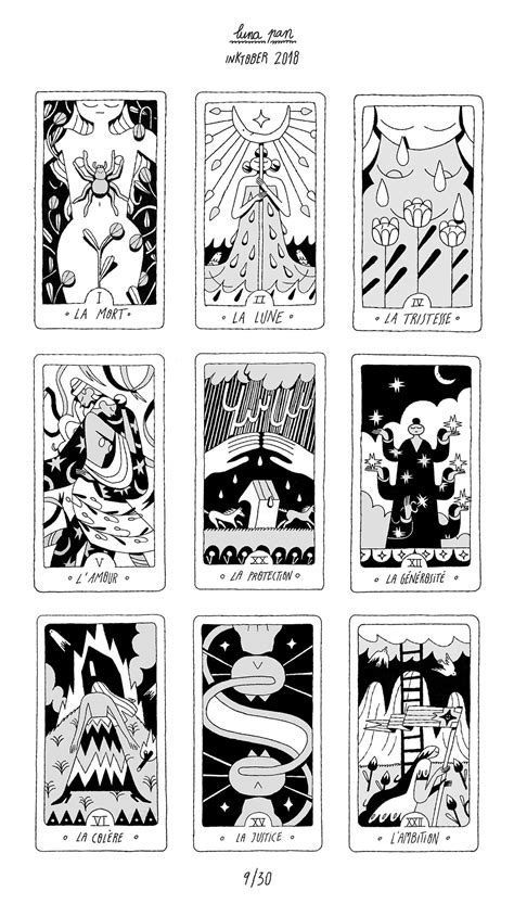 Tarot Non Conventionnel On Behance Tarot Cards Art Tarot Tattoo