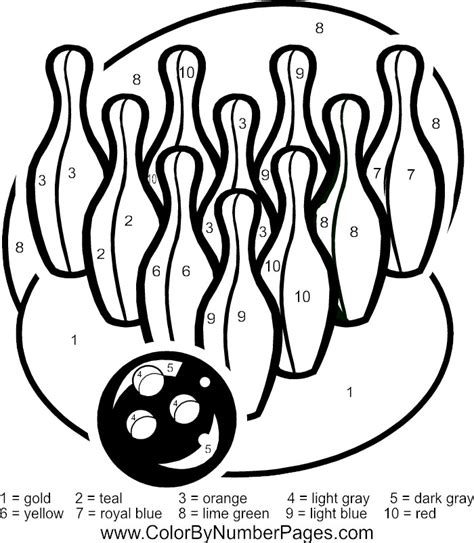 Amazing Game Bowling 20 Bowling Coloring Pages Free Printables