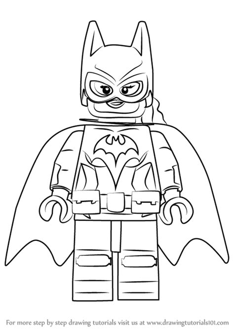 Top Lego Batgirl Coloring Pages