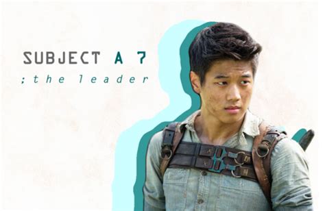Minho Subject A7 The Real Leader Source The Scorch Trials Maze