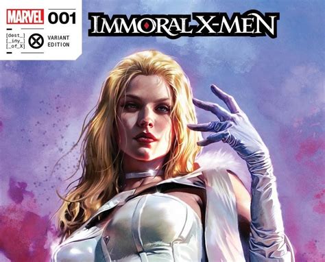 mitologia en el mundo del comic immoral x men 1 portada variante por marco turini