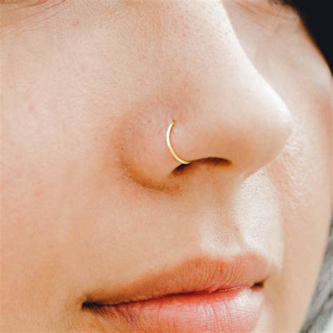 Combo Of 2 Circular Gold Plated Designer Nose Ring Shreevaram 3559214