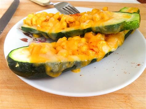This recipe starts with zucchini, which are hollowed out, seasoned, then placed in a baking dish. Cajun Corn and Cheese Stuffed Zucchini Boats - Cooking ...