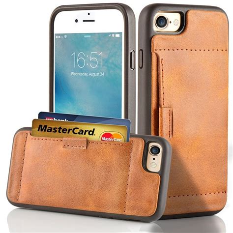 2017 New Shockproof Leather Wallet Case Cover With Credit Card Holder