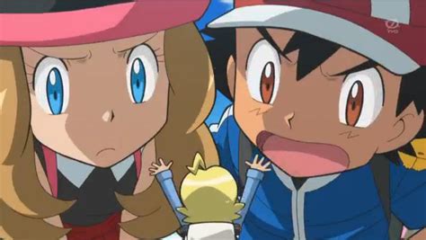 Serena And Ash Moment Amourshipping