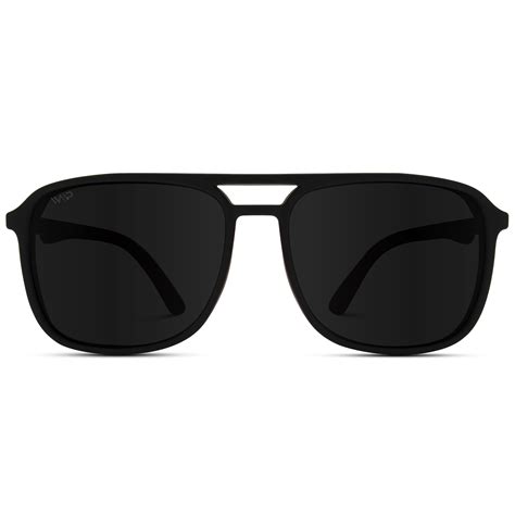 Wearme Pro Modern Square Polarized Aviator Sunglasses For Men
