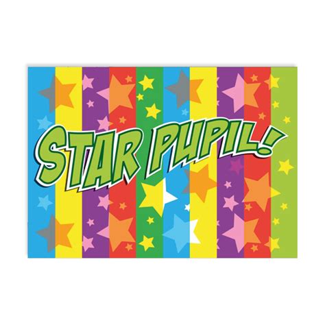 Badge Star Pupil Superstickers