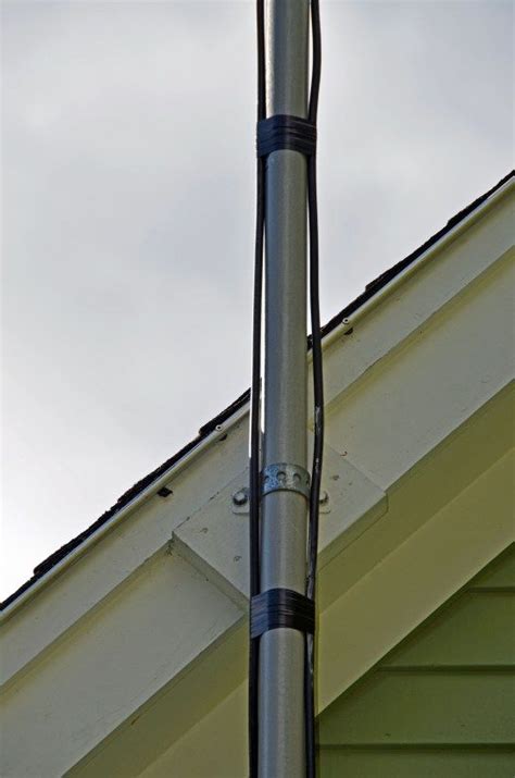 The picture is an amateur (ham) radio antenna that is about 90 percent pvc pipe and fittings. A First Antenna For HF Use | Ham radio, Ham radio antenna ...