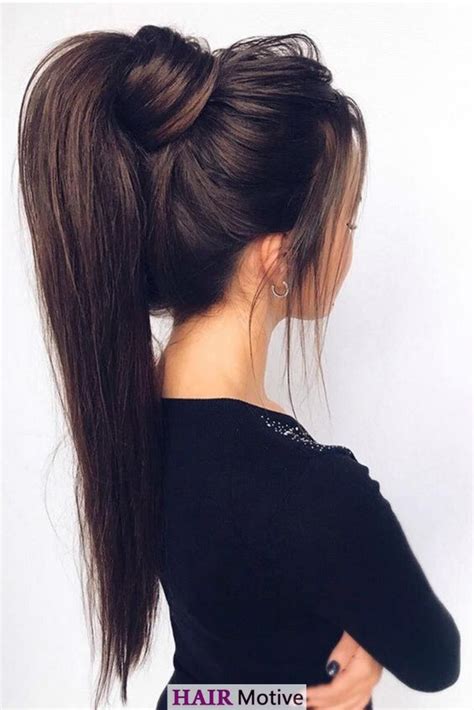 10 Cute Easy Ponytail Hairstyles For Women Long Hair Styles 2021