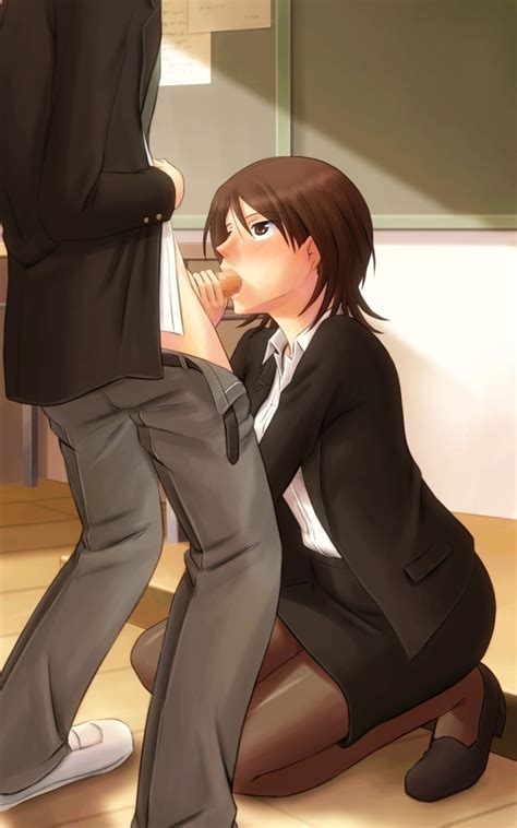 rule 34 amagami black high heels black legwear black shirt black skirt blush bonnie rsg