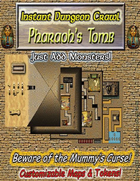 Instant Dungeon Crawl Pharaohs Tomb Patrick Von Raven