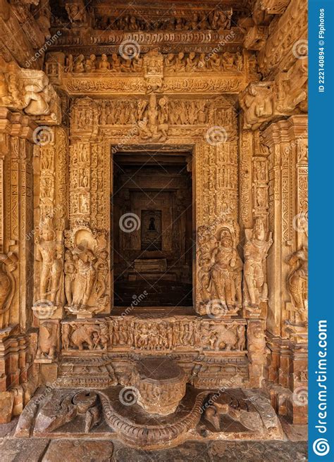 Inner View Of Adinath Temple Khajuraho India Stock Photo Image Of
